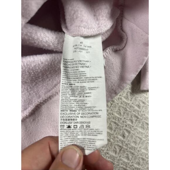 Nike Sportswear Club Fleece Toddler Pullover Hoodie - Pink Pale - Size 4 - Picture 7 of 9